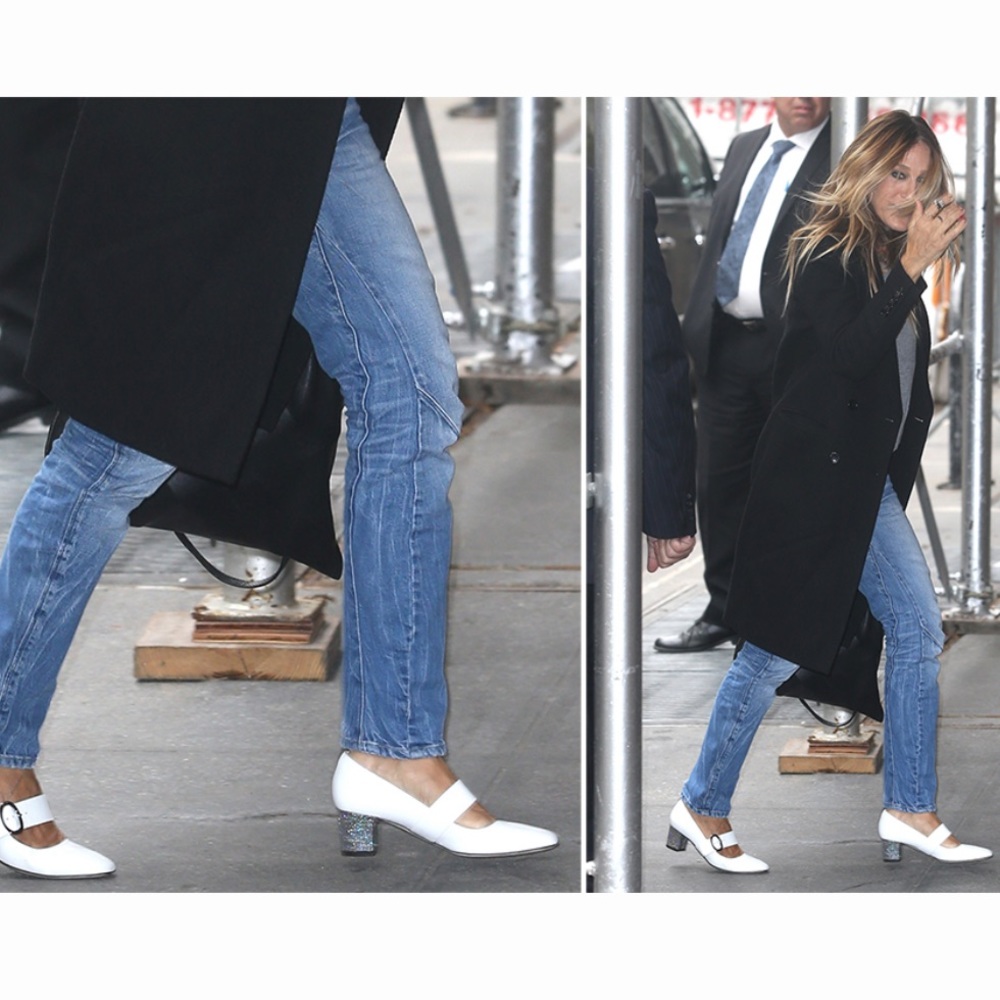 SJP by Sarah Jessica Parker Tartt white 39